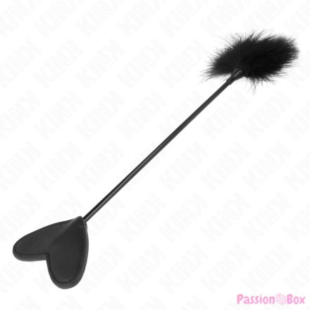 KINK - TICKLE FEATHERS WITH HEART PADDLE 31 CM