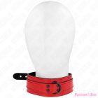 KINK - WINE RED ADJUSTABLE NECKLACE 37.5-49.5 CM X 5 CM