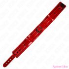 KINK - WINE RED ADJUSTABLE NECKLACE 37.5-49.5 CM X 5 CM