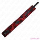 KINK - LACE NECKLACE WITH BELT WITH REAL LEATHER BELT 105 CM / 44 X 5.5 CM