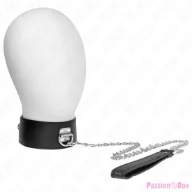   KINK - NECKLACE WITH BELT 65 CM WITH WIDE BLACK STRAP ADJUSTABLE 33.5-41 CM X 5 CM