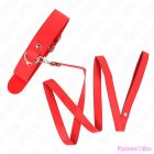 KINK - NECKLACE WITH BELT 116 CM ROJO STRAP ADJUSTABLE 32-50 CM X 8 CM