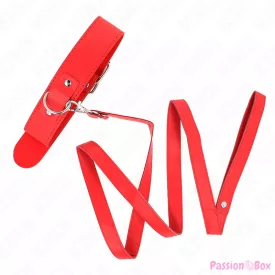   KINK - NECKLACE WITH BELT 116 CM ROJO STRAP ADJUSTABLE 32-50 CM X 8 CM