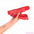 KINK - NECKLACE WITH BELT 116 CM ROJO STRAP ADJUSTABLE 32-50 CM X 8 CM