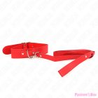 KINK - NECKLACE WITH BELT 116 CM ROJO STRAP ADJUSTABLE 32-50 CM X 8 CM