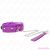 KINK - COLLAR WITH LEASH 65 CM WITH RESTRICTIONS PURPLE 36-42 CM X 5.5 CM