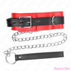 KINK - COLLAR WITH BELT 65 CM WITH STRAP RED 54 X 4.5 CM