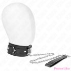 KINK - COLLAR WITH BELT 65 CM WITH STRAP BLACK 54 X 4.5 CM