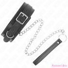 KINK - COLLAR WITH BELT 65 CM WITH STRAP BLACK 54 X 4.5 CM