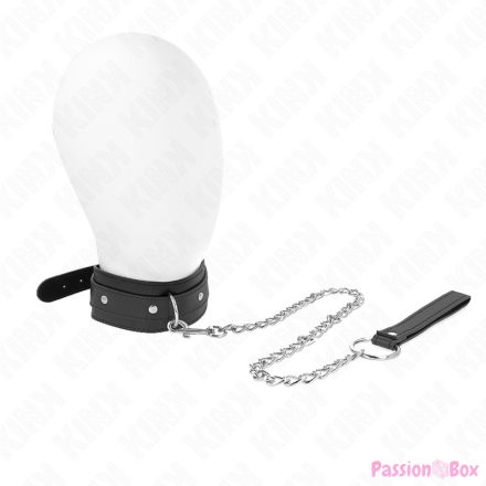 KINK - NECKLACE WITH LEASH 65 CM 1 RING ADJUSTABLE 38-49 CM X 5 CM