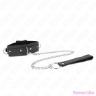 KINK - NECKLACE WITH LEASH 65 CM 3 RING MODEL 1 ADJUSTABLE 38-49 CM X 5 CM