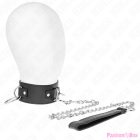 KINK - NECKLACE WITH LEASH 65 CM 3 RING MODEL 2 ADJUSTABLE 36-43 CM X 5 CM