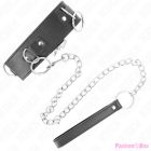 KINK - NECKLACE WITH LEASH 65 CM 3 RING MODEL 2 ADJUSTABLE 36-43 CM X 5 CM