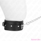 KINK - NECKLACE WITH SHINY BUCKLE STRAP 65 CM 48.5 CM X 5.3 CM