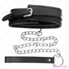 KINK - NECKLACE WITH SHINY BUCKLE STRAP 65 CM 48.5 CM X 5.3 CM