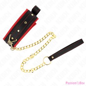   KINK - COLLAR WITH PLAIN FABRIC LEASH ADJUSTABLE 33-48 CM X 5.7 CM