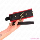KINK - COLLAR WITH PLAIN FABRIC LEASH ADJUSTABLE 33-48 CM X 5.7 CM