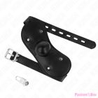 KINK - BALL GAG MOUTH MASK WITH LOCK ADJUSTABLE 42-60 CM