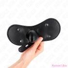 KINK - BALL GAG MOUTH MASK WITH LOCK ADJUSTABLE 42-60 CM
