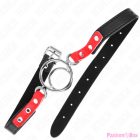 KINK - GAG WITH MULTIPLE O-RINGS 4 / 4.8 CM RED 38 X 56 CM