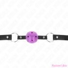 KINK - HOLLOW HARD PURPLE BALL 4.5 CM GAG 63.5 X 2 CM