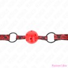 KINK - DIAMOND PATTERN BALL 4.5 CM GAG MODEL 1 64.5 CM ADJUSTABLE 42-60 CM