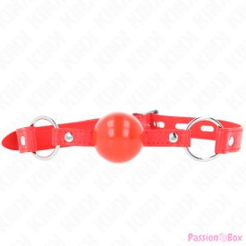 KINK - TPE BALL 4 CM GAG WITH ROJO LOCK 60 x 2 CM