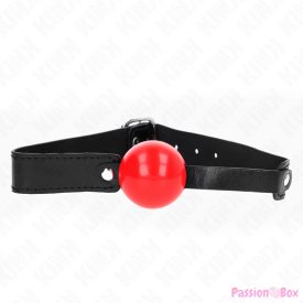   KINK - SOFT TPE BALL 4 CM GAG MODEL 1 66 x 2.5 CM ADJUSTABLE 41-61 CM