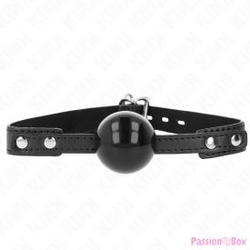   KINK - SOFT TPE BALL 4 CM GAG MODEL 3 60 x 2 CM ADJUSTABLE 37-52 CM