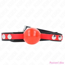   KINK - SOFT TPE BALL 4 CM GAG MODEL 4 60 x 2 CM ADJUSTABLE 37-52 CM