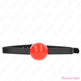 KINK - RED SINGLE SOLID BALL 4 CM GAG 65 x 1.5 CM