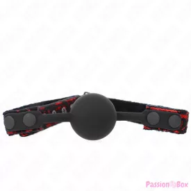 KINK - SCANDAL SILICONE BALL 4 CM GAG MODEL 1 65 x 2 CM