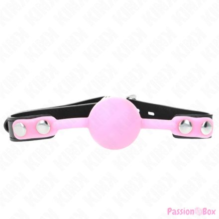 KINK - LUMINOUS SILICONE BALL 4 CM GAG 60 x 2 CM