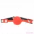 KINK - MODEL 2 SILICONE BALL 4 CM GAG WITH LOCK 60 x 2 CM