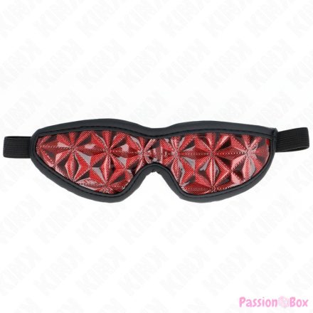 KINK - RED DIAMOND PATTERN HEADBAND 20.5 x 6 CM