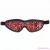 KINK - RED DIAMOND PATTERN HEADBAND 20.5 x 6 CM