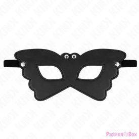 KINK - BUTTERFLY SHAPED LEATHERETTE MASK 20 x 9 CM