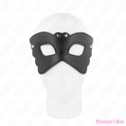 KINK - BUTTERFLY SHAPED LEATHERETTE MASK 20 x 9 CM