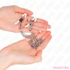 KINK - NIPPLE CLAMPS WITH 2 THIN CHAINS SILVER 20/23 CM