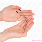 KINK - THIN HOOK NIPPLE CLAMP SILVER 7 CM