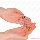 KINK - THIN BELL NIPPLE CLAMPS GOLD 7 CM