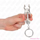 KINK - O-RING JAPANESE CLOVER NIPPLE CLAMPS SILVER