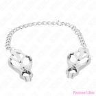 KINK - JAPANESE CLOVER NIPPLE CLAMPS WITH CHAIN SILVER 30 CM