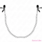 KINK - FLAT CHAIN NIPPLE CLAMPS SILVER 34 CM