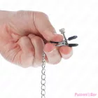 KINK - FLAT CHAIN NIPPLE CLAMPS SILVER 34 CM