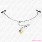 KINK - CHAIN NIPPLE CLAMPS WITH BELL 30 CM