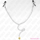 KINK - CHAIN NIPPLE CLAMPS WITH BELL 30 CM