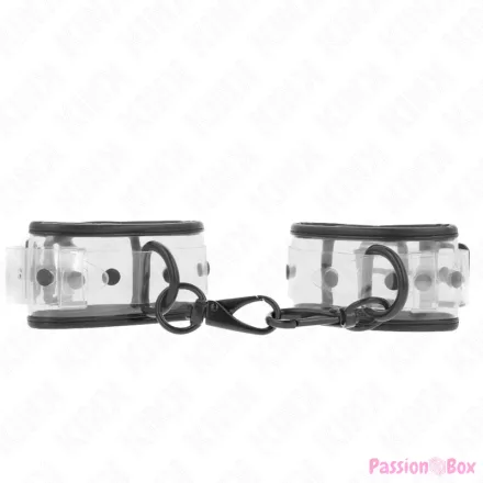 KINK - CLEAR WRIST CUFFS ADJUSTABLE 18-30 CM X 5.5 CM