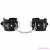 KINK - 3 D-RING WRIST RESTRAINTS ADJUSTABLE BLACK 17.5-25 CM X 6 CM