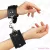 KINK - LOCKABLE DUNGEON WRIST RESTRAINTS BLACK ADJUSTABLE 21-28 CM X 5.5 CM